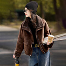 凯撒（KAISER）凯撒轻奢原生态羊皮毛一体小香风韩版时尚高端皮草女装均码