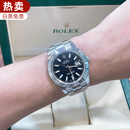 【二手99新】劳力士（ROLEX）男表日志系列116233自动机械18k金精钢二手奢侈品腕表男士手表 41mm黑盘条刻116334