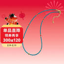 精品绿松石极细绿松小米珠项链淡水珍珠女轻奢小众锁骨链送女朋友礼物礼盒款