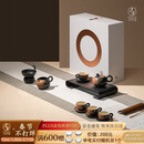 万仟堂茶具套装陶瓷功夫茶具泡茶套装家用送礼高档茶具茶壶万事顺意