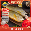 三都港 冷冻三去黄花鱼2斤/2条装 宁德大黄鱼 生鲜鱼类 海鲜 年货