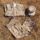 新式正版原厂迷彩服荒漠冬季丛林夏季户外防刮耐磨脏训练服套装 荒漠冬 衣裤帽 帽码留言 175/92-96