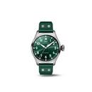 万国（IWC）礼物 大型飞行员 赛车绿 橡胶表带 自动机械男表 IW329306 43mm
