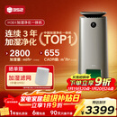 352H301加湿器 空气净化器加湿净化一体机无雾家用客厅卧室静音除菌除甲醛过敏原病毒空气加湿