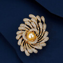 高贵奢华【火树银花】高档轻奢小众胸针OL西装礼服胸花高级配饰LT 高贵奢华【火树银花】精美礼盒装