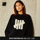 UNDEFEATED【五条杠美式毛衣】潮流男女同款LOGO校园风毛衣新品 黑色 UE43GKR02M B版 XL