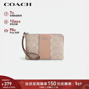 蔻驰（COACH）【品牌直供】女士小号手拿包手腕包PVC配皮革CW854新年礼物