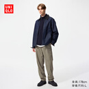 优衣库常规款男装女装保暖休闲长裤/休闲裤裤子479375 33 卡其色 M /170/80A