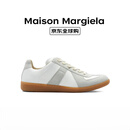 梅森马吉拉（MAISON MARGIELA）春夏德训鞋拼接运动鞋百搭休闲复古低帮小白鞋男鞋礼物 白色42
