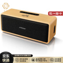 杰伟世【日本直邮】木质设计蓝牙音箱 立体声配对 AUX兼容 高品质音源 便携式音箱 SP-WS02BT