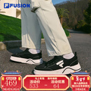 FILA FUSION斐乐男鞋【章昊同款】潮流帆布鞋季新款生活滑板鞋男鞋 黑/奶白-BG 42