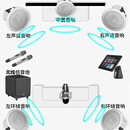 JBL 吸顶音响套装jbl背景音乐嵌入式喇叭家庭影院音箱触摸屏主机定阻客厅卧室家庭ktv智能5.1 分离式5.1真影K套装T8PRO
