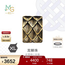 周生生新年黄金转运珠王安宇同款 酷黑足金串珠XL龙鳞不含绳94750C定价