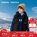 巴拉巴拉儿童羽绒马甲女童男童羽绒服上衣童装2025冬装保暖潮208425101202