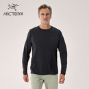 ARC'TERYX始祖鸟 CORMAC CREW LS 男子 速干长袖T恤 BLACK/黑色 M