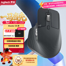 罗技（Logitech）大师系列 MX Master 3S 无线蓝牙鼠标 人体工学 办公 静音鼠标 高端 石墨黑 带无线接收器
