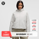 lululemon丨女士带夹层连帽外套 LW4CEDS 鸽子灰 S