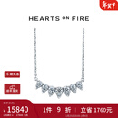周大福HeartsOnFire赫兹斐亚 Aerial系列18K金钻石项链HOF 【可选】 UU4680 18K白 40cm