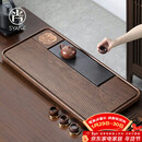 尚言坊茶盘带排水沥水高档大尺寸家用办公室功夫茶具竹制茶托盘干泡茶台