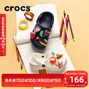 卡骆驰（CROCS）贝雅儿童洞洞鞋男女童户外包头沙滩鞋拖鞋/207013/207012 深蓝色-410 35 (215mm)
