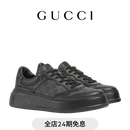 GUCCI古驰男士GG厚底运动鞋 黑色 41