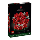 乐高（LEGO）积木10328 心动的信号同款玫瑰花束永生花男女孩玩具生日礼物