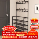 木双福鞋架门口多层家用鞋帽一体鞋柜出租屋置物架宿舍收纳柜