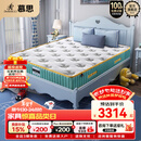 慕思（de RUCCI） 爱迪奇 青少年单双人床垫进口乳胶弹簧床垫子1.35*2.0米软硬适中