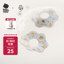 babycare婴儿口水巾纯棉纱布三角巾围嘴围兜一次性柔软防水便携-西高地