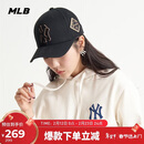 MLB帽子男女棒球帽秋夏时尚硬顶鸭舌帽送礼遮阳3ACP8501N50GOSF