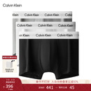 Calvin Klein内衣男士本命年新年红三条装ck低腰棉质防夹臀内裤男 U2664998-太空黑/月光白/椰青灰 3条 L