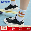 FILA FUSION斐乐潮牌POP帆布鞋女鞋2025年运动鞋休闲板鞋