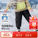 巴拉巴拉童装儿童羽绒裤2025新款冬装宝宝男童女童厚款保暖裤子时尚束脚裤