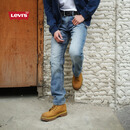 Levi's李维斯26年春夏新款男士美式复古水洗502标准锥形牛仔裤 浅蓝色 34 (32)