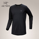 ARC'TERYX始祖鸟 IONIA MERINO WOOL LS 男子 羊毛长袖T恤 BLACK/黑色 M