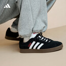 adidas「T头鞋」VL COURT复古休闲板鞋德训鞋男女阿迪达斯轻运动   黑色/白色 (推荐女生选小半码)   42