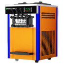 猛世（mengshi）冰淇淋机商用冰激淋机雪糕机奶茶店雪糕店立式台式全自动甜筒圣代软质 经典丨台式橙色丨连打16个