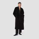 MAX MARA 【经典礼遇】女装101801Madame绵羊毛羊绒大衣1018012906 黑色 34 尺码偏大