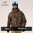 ARC'TERYX始祖鸟 SABRE JACKET M - PRINT 男子 滑雪滑雪夹克 角豆棕印花 M