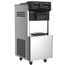 圣 托（shentop）冰激凌机商用雪糕机立式全自动甜筒圣代软质台式 立式不锈钢升级双系统款 STLX-QS3