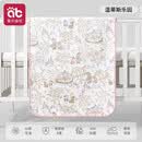爱贝迪拉（AIBEDILA）婴儿童隔尿垫防水可洗透气月经期姨妈大尺寸宝宝a类隔夜尿布床垫 【润肤山茶油+10A抗菌】温蒂斯乐园 180x200cm