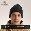 ARC'TERYX始祖鸟 CHUNKY RIBBED TOQUE 男女同款 绒线帽 BLACK HEATHER/黑灰色 均码