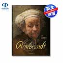 伦勃朗油画全集 英文原版 Rembrandt The Complete Paintings 塔森出版艺术进口书籍正版
