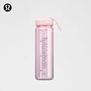 lululemon丨Back to Life 透明水瓶 710ml *带吸管 LU9CSDS 珍珠粉/莲紫 O/S