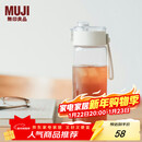 MUJI共聚酯 便携水杯高颜值透明水杯运动水杯 透明 550ml