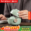 金镶玉功夫旅行茶具套装泡茶壶 快客杯飘逸杯盖碗汝窑 祥龙快客杯