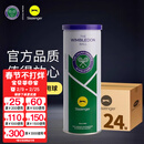 史莱辛格（Slazenger）比赛网球温网新款比赛用球铁罐豹子网球高弹耐打训练网球 史莱辛格3粒装整箱24筒
