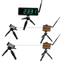 赣鑫红外线激光计时器田径运动会蛇形跑电子发令器赛车轮滑金卡纳短跑 训练二