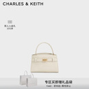 CHARLES&KEITH鳄鱼纹凯莉包手提包斜挎婚包包女包生日新年礼物CK2-50270880-1