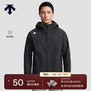 DESCENTE迪桑特TRAINING综训运动健身防水透湿男士加绒梭织外套 BK-黑色 L (175/96A)